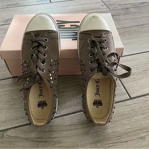 Eclipse Juice Couture Mouse Grey Canvas 6&1/2 M